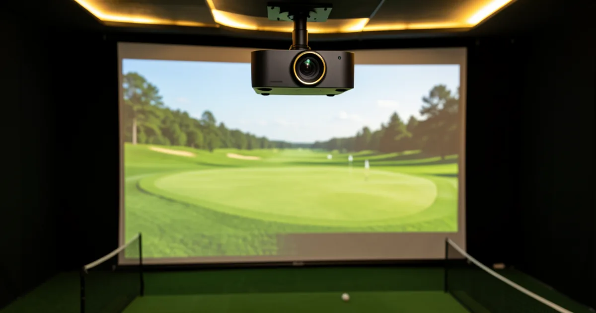 Best 4K Projector for Golf Simulator (2026) — Home Golf Hero