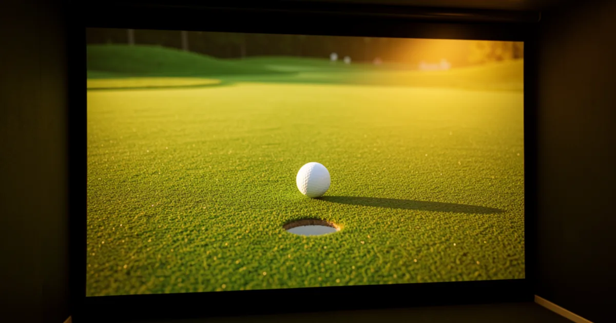 Best Courses for Putting Practice on a Golf Simulator — Home Golf Hero