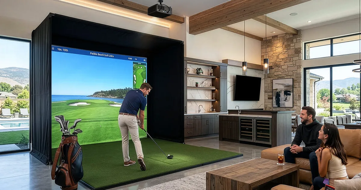 Sim Lighting Guide: Stop Misreads, Look Pro — Home Golf Hero